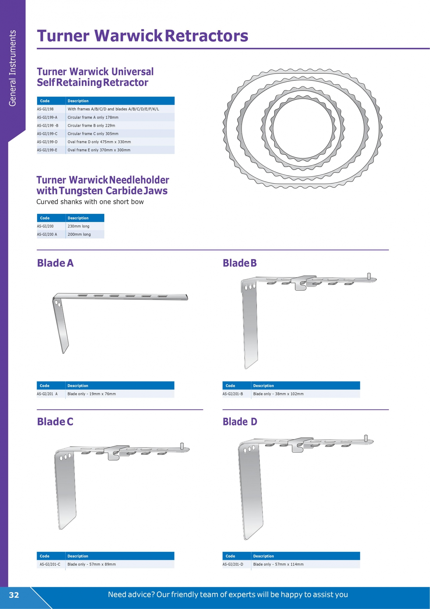 Turner Warwick Retractors